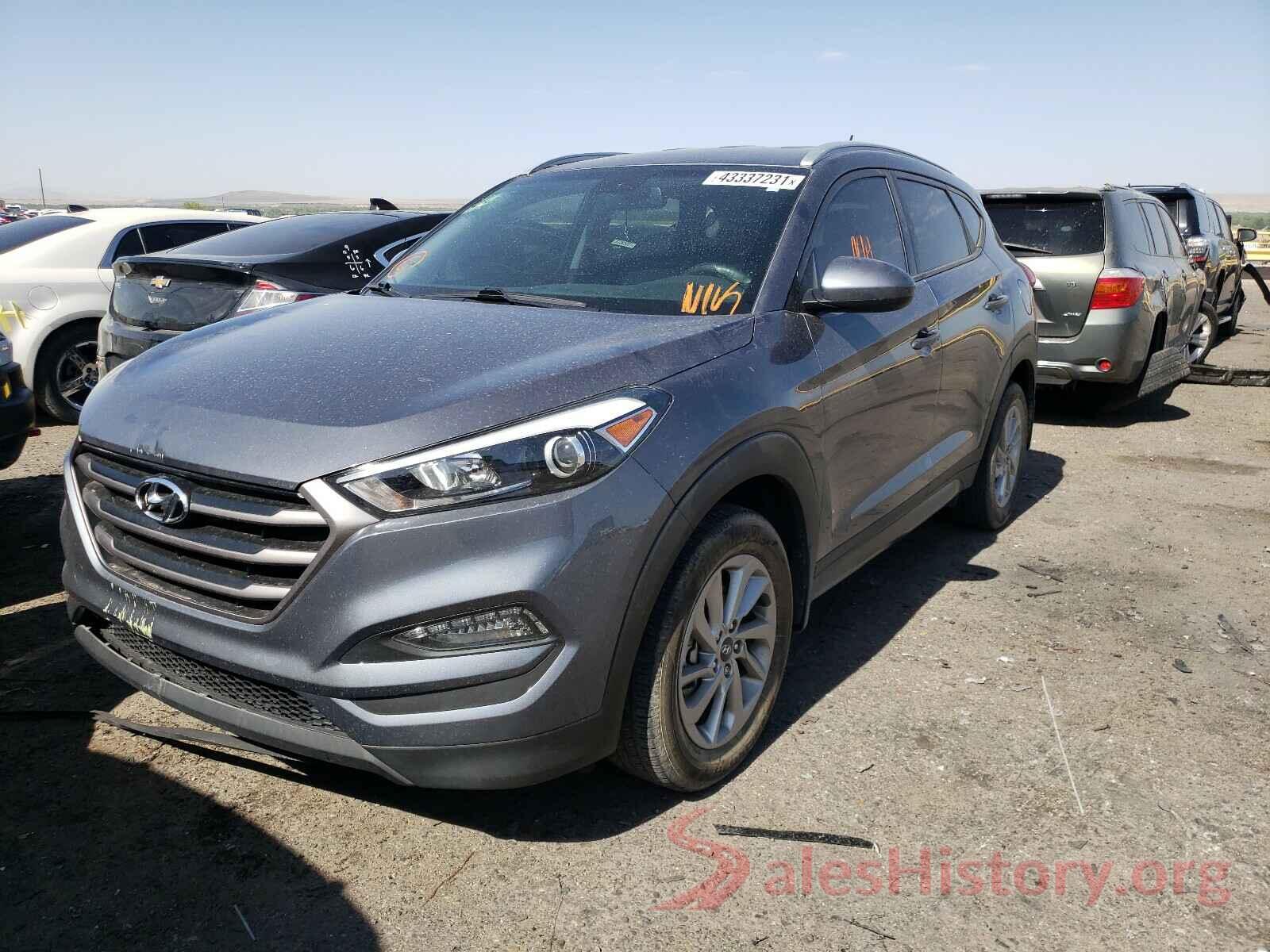 KM8J33A44GU203860 2016 HYUNDAI TUCSON