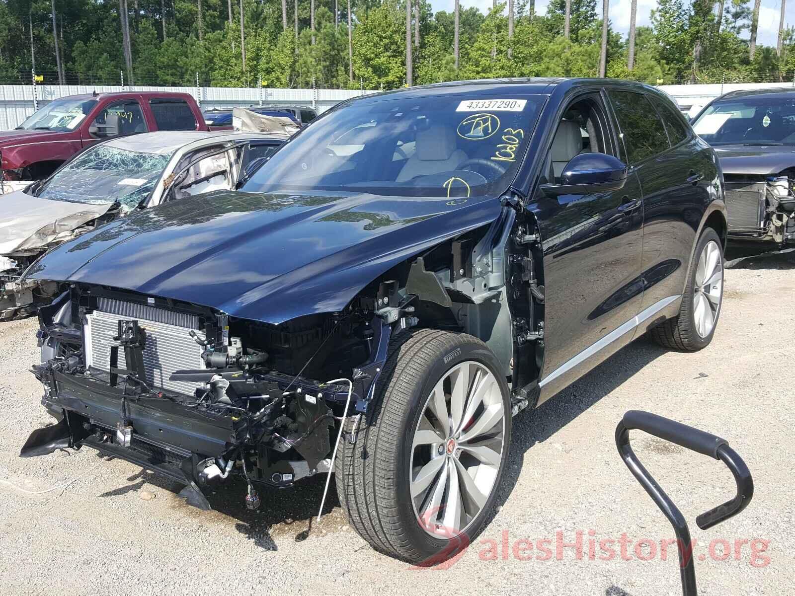 SADCM2FV3LA645275 2020 JAGUAR F-PACE