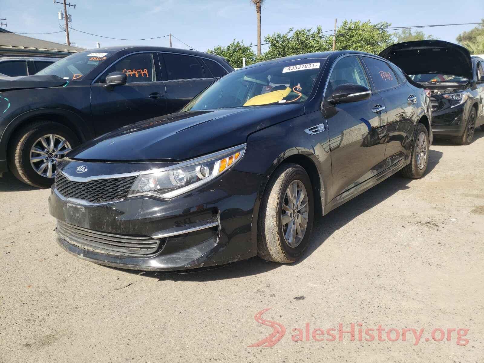 5XXGT4L37GG098259 2016 KIA OPTIMA