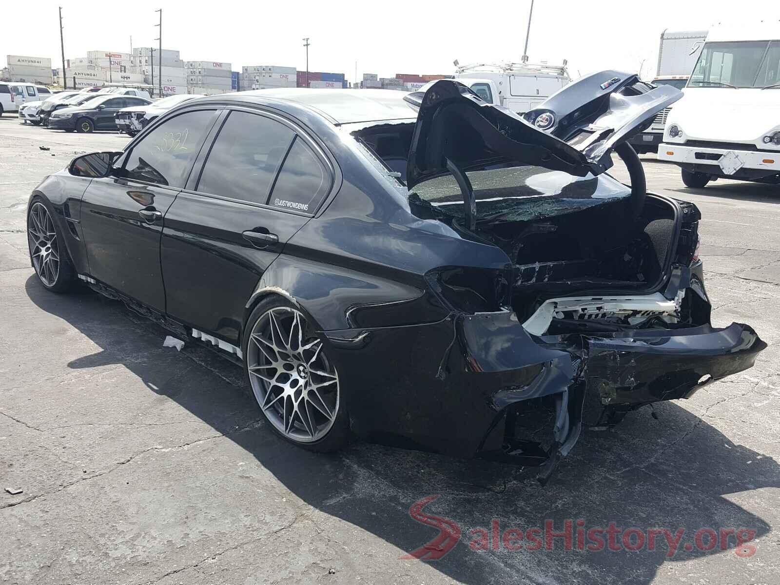 WBS8M9C34H5G85583 2017 BMW M3