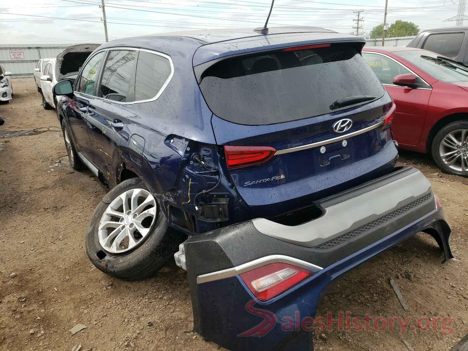 5NMS23AD1KH115778 2019 HYUNDAI SANTA FE