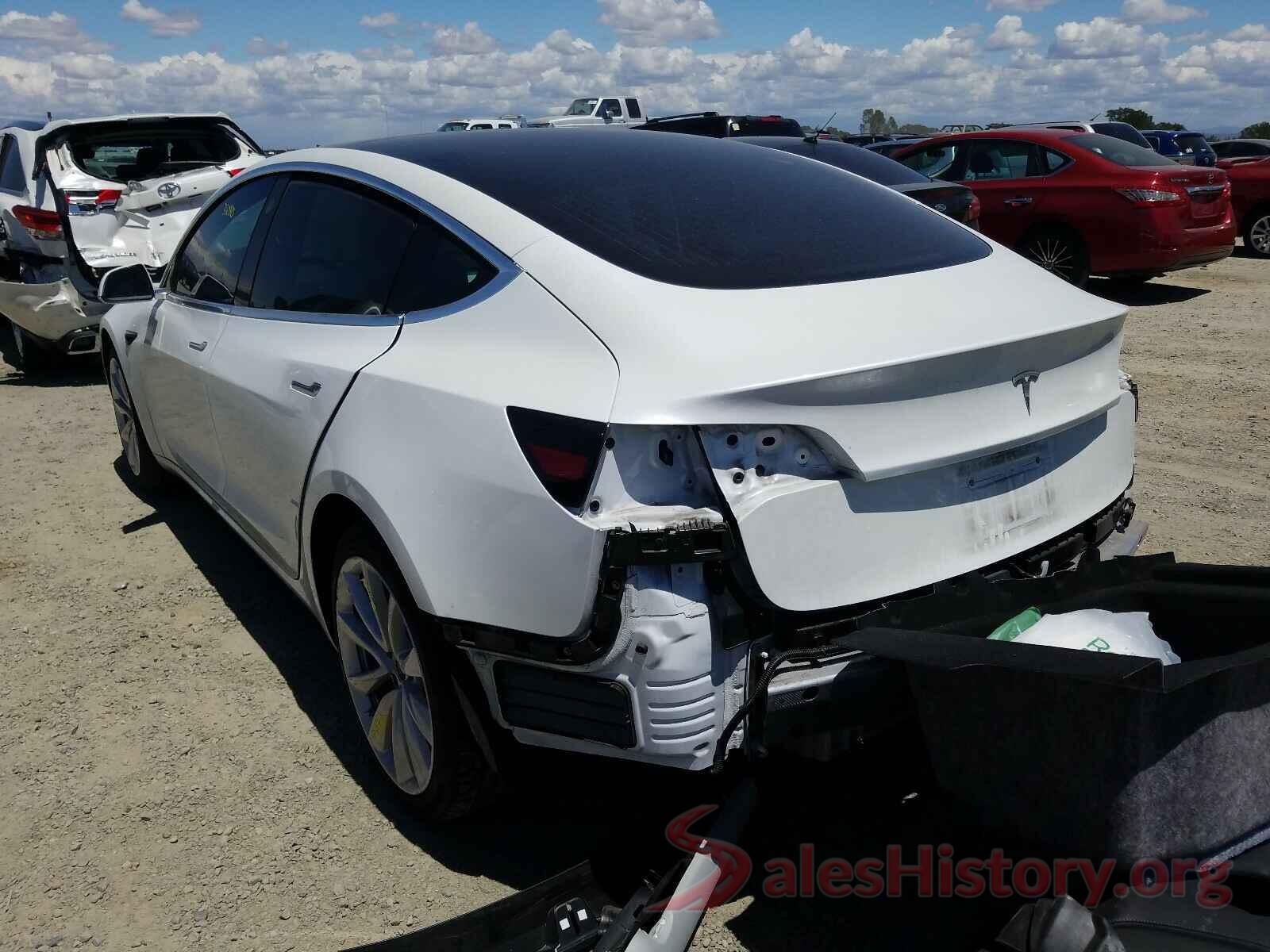 5YJ3E1EA6KF432120 2019 TESLA MODEL 3