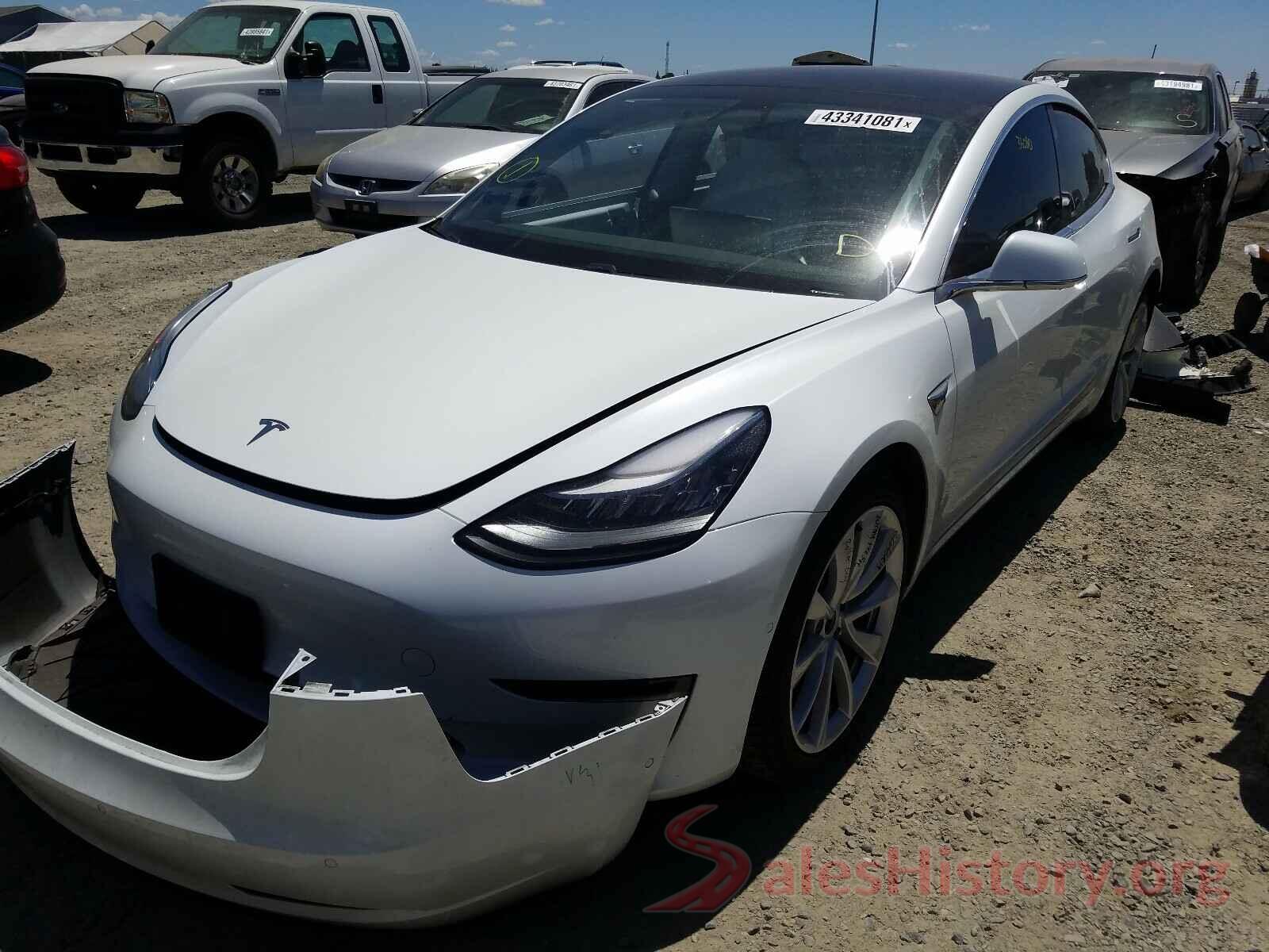 5YJ3E1EA6KF432120 2019 TESLA MODEL 3