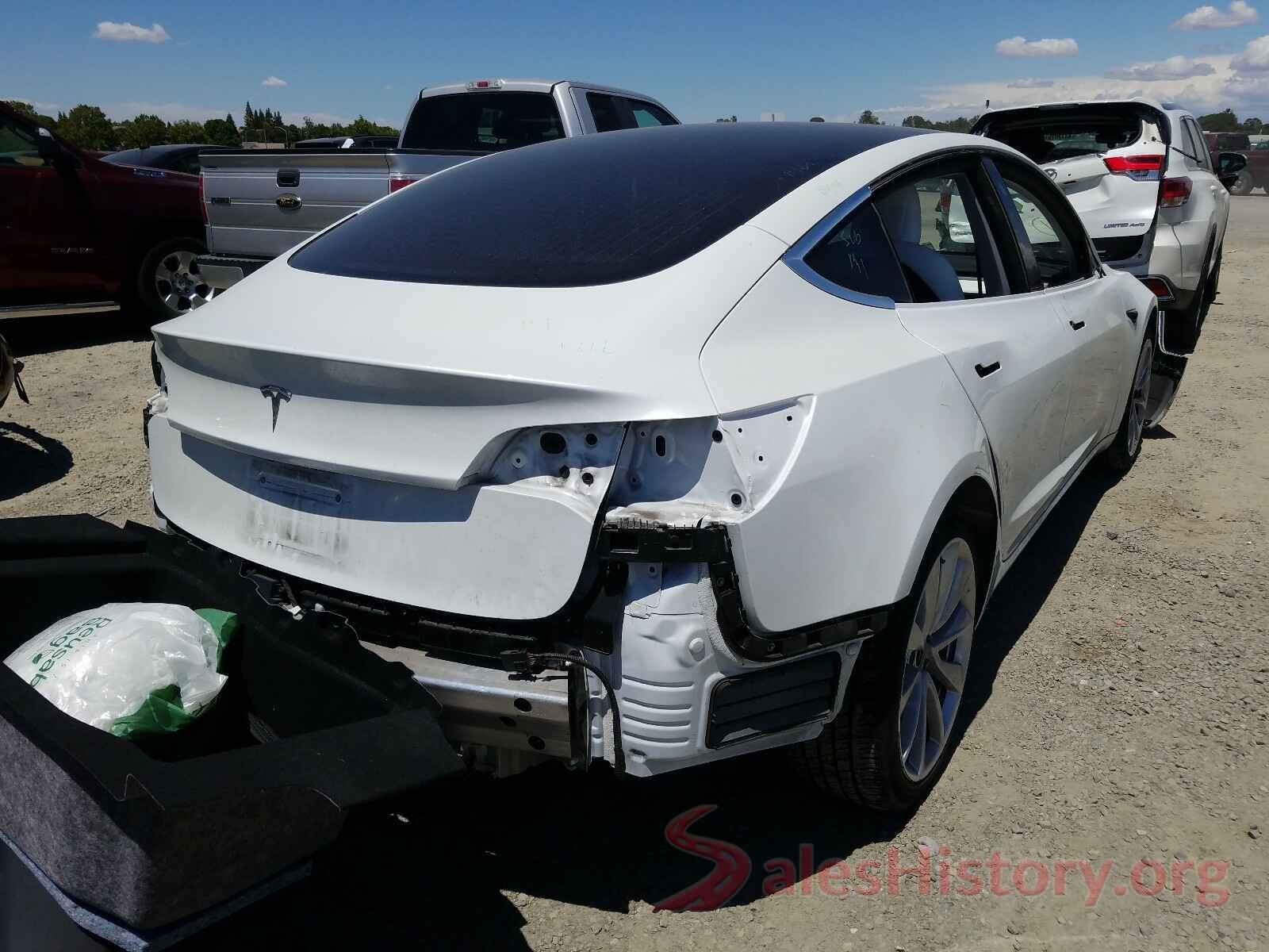 5YJ3E1EA6KF432120 2019 TESLA MODEL 3