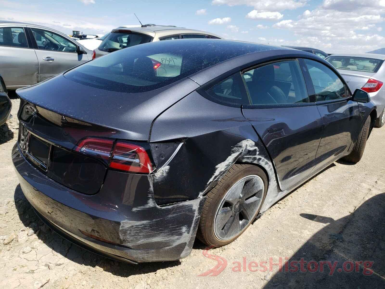 5YJ3E1EA9MF943100 2021 TESLA MODEL 3