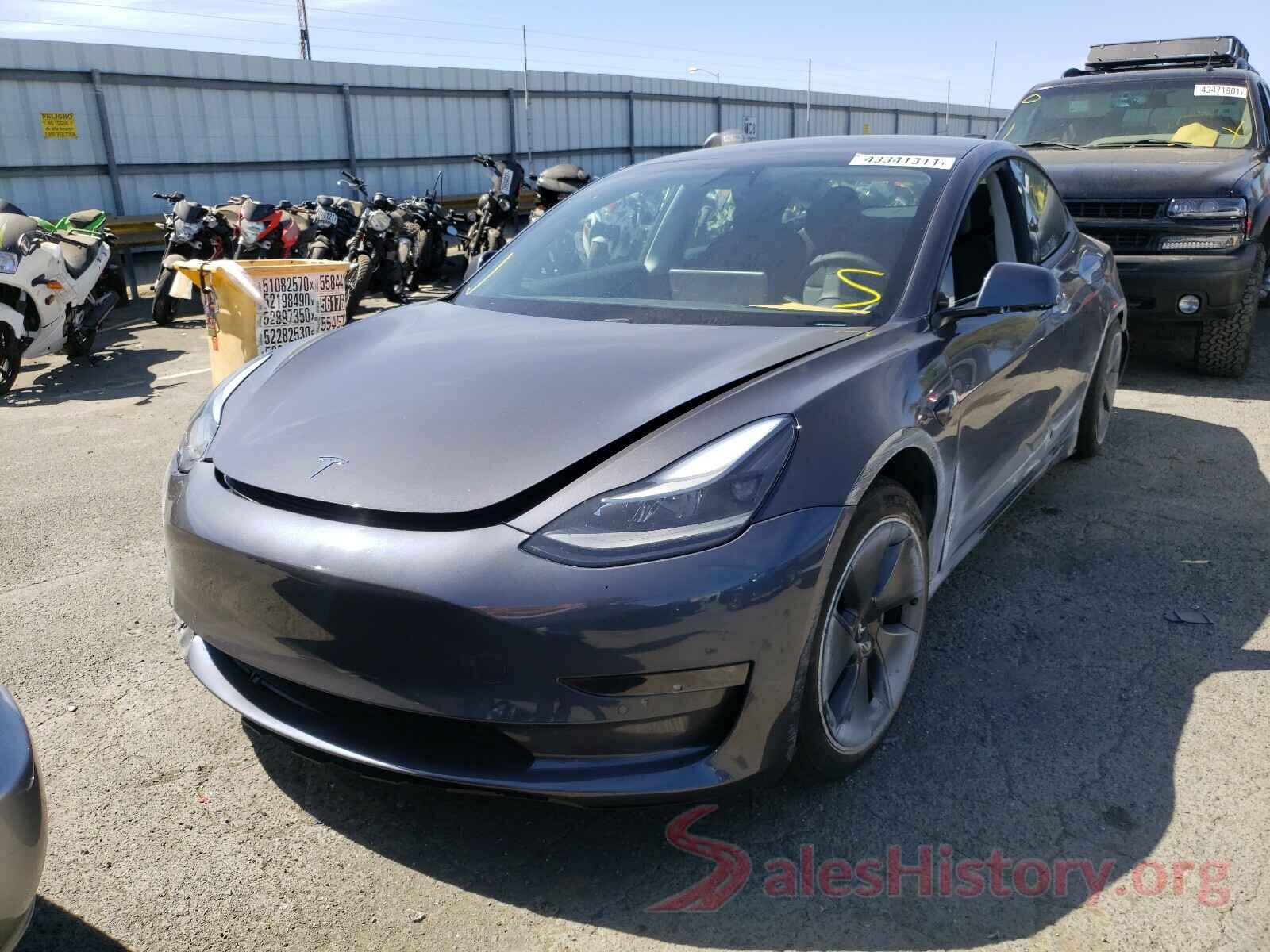 5YJ3E1EA9MF943100 2021 TESLA MODEL 3