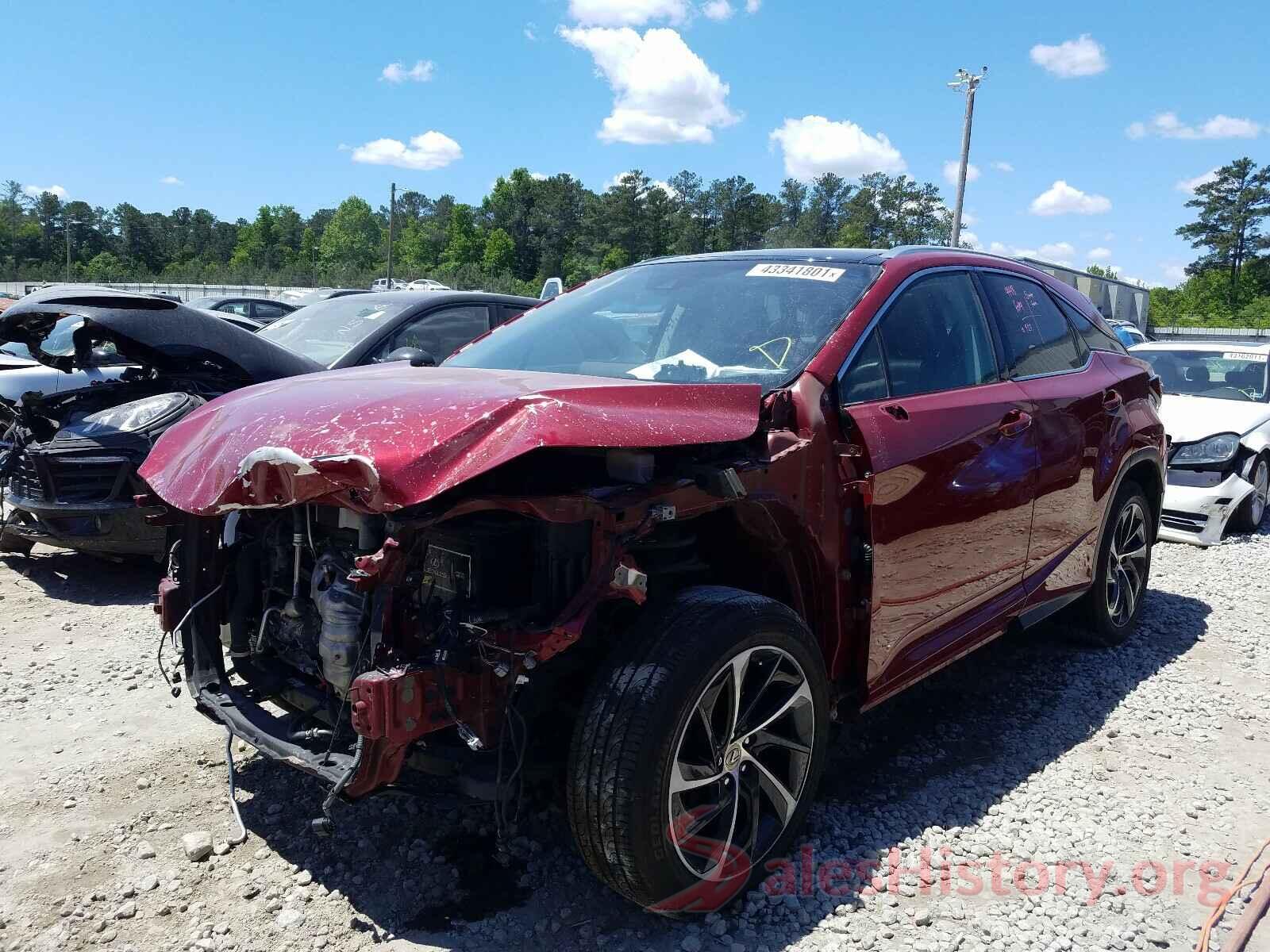 2T2BZMCA3GC031135 2016 LEXUS RX350