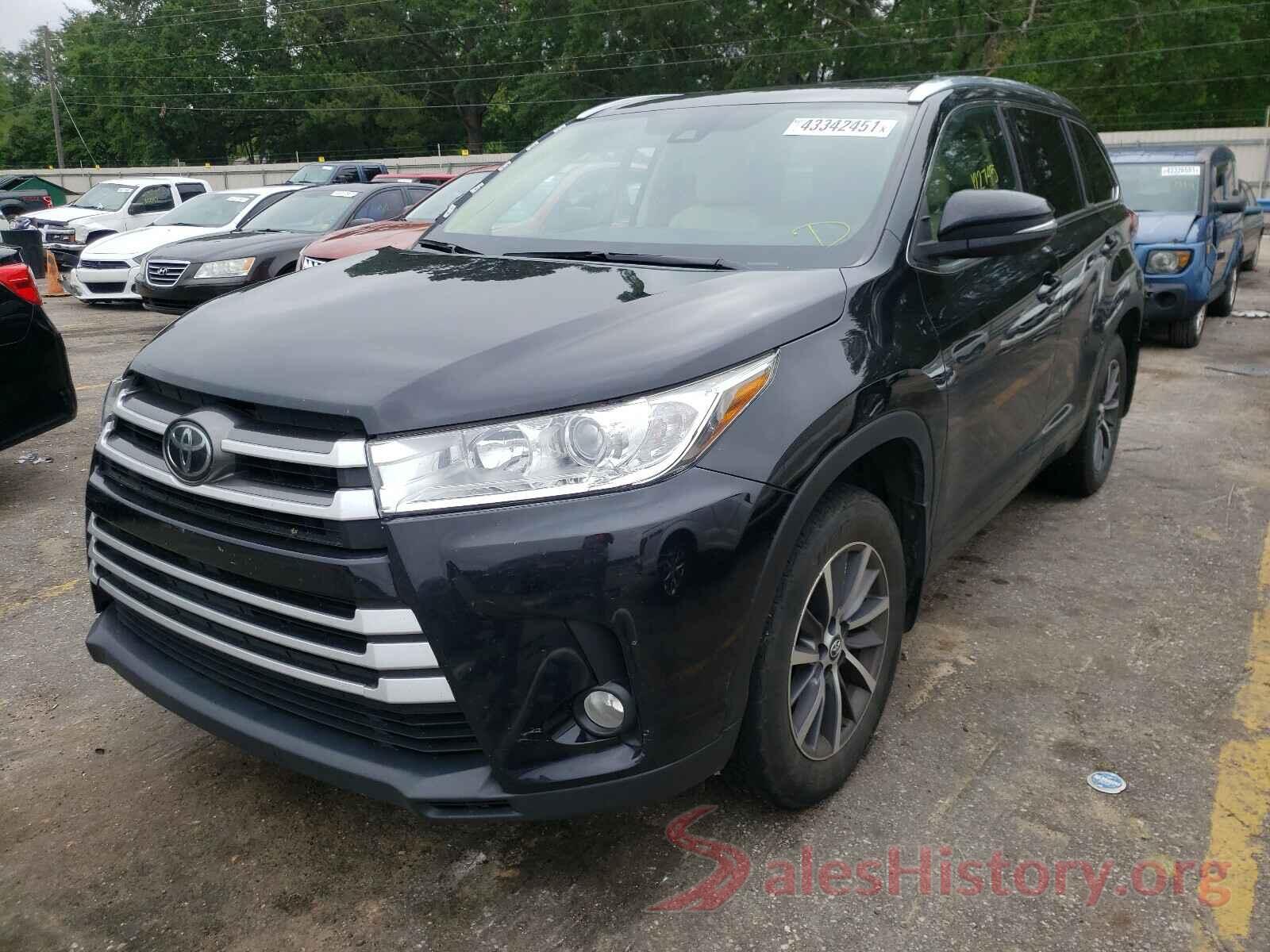 5TDJZRFH5HS372230 2017 TOYOTA HIGHLANDER