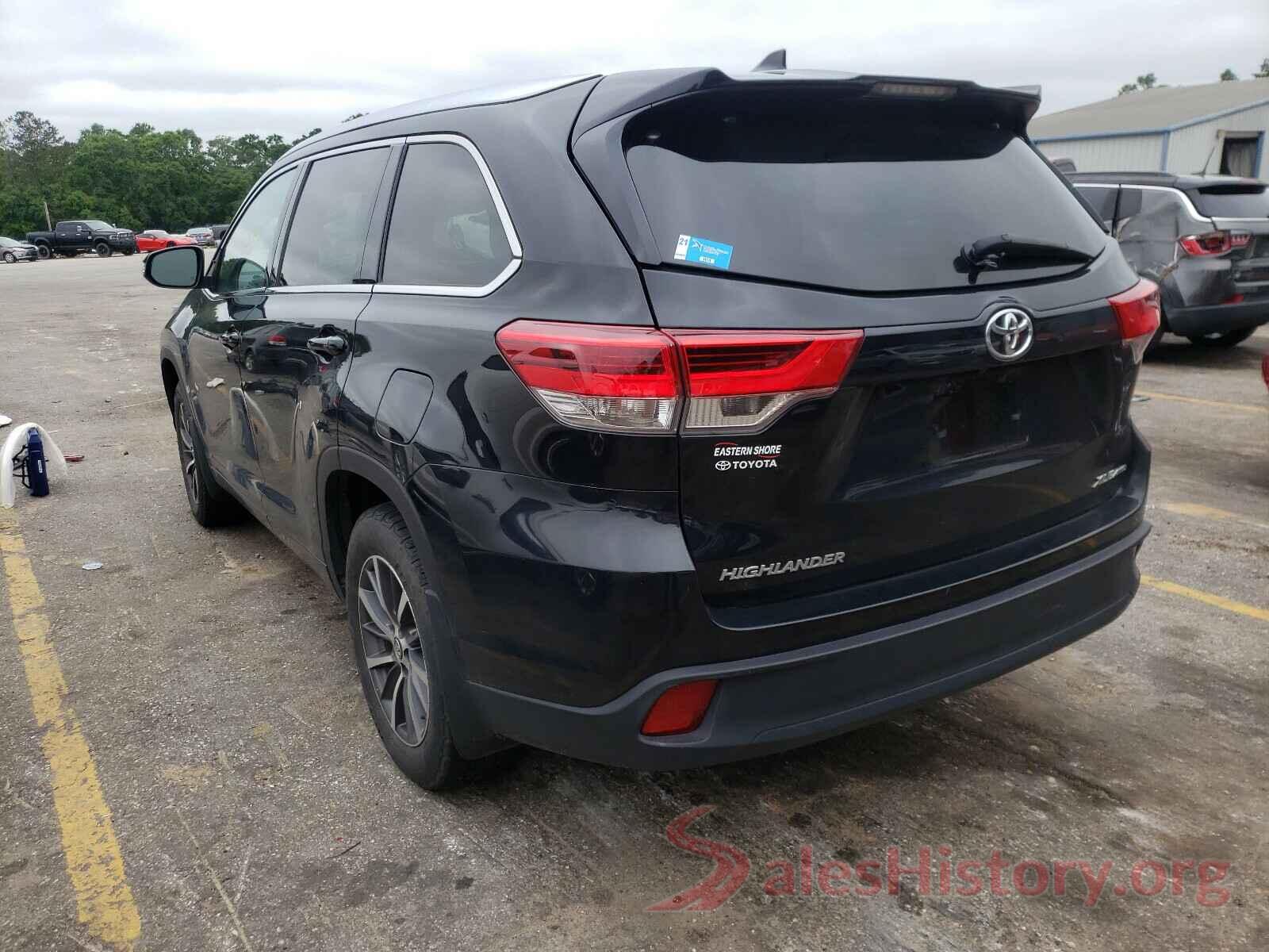 5TDJZRFH5HS372230 2017 TOYOTA HIGHLANDER