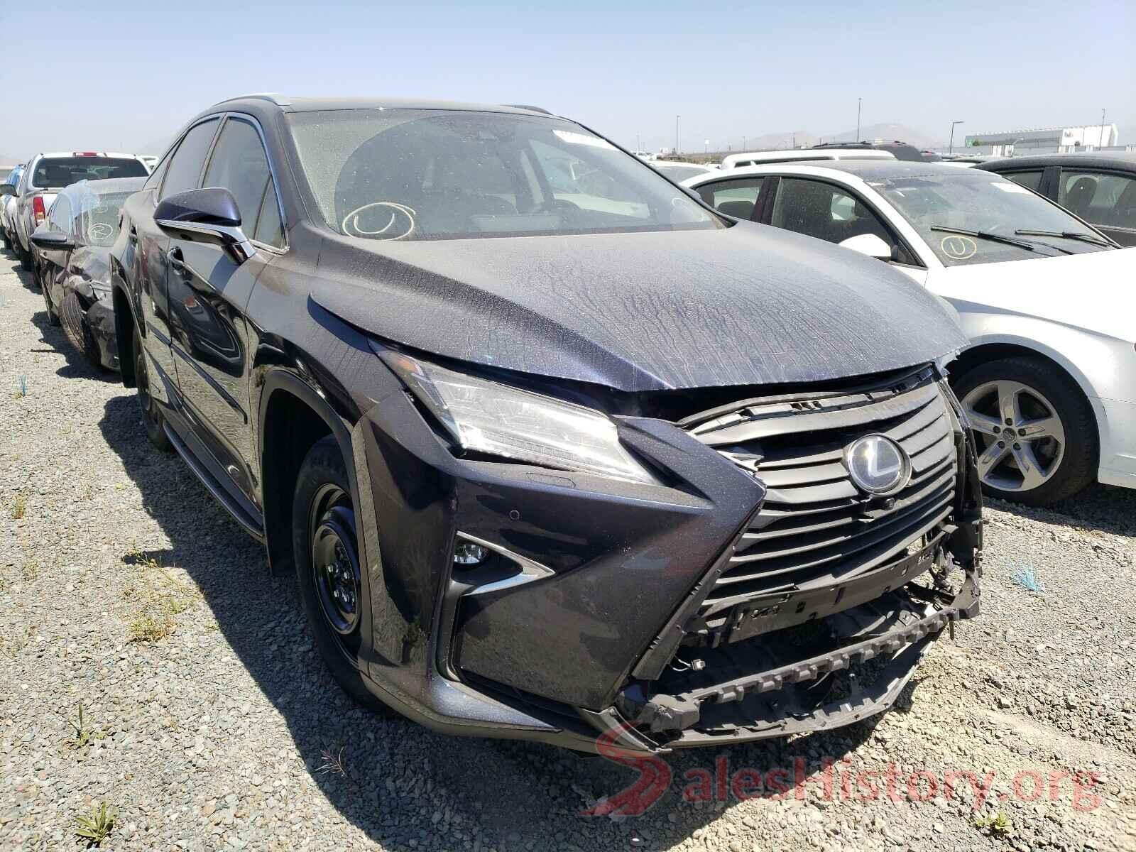 2T2BGMCAXHC015490 2017 LEXUS RX450