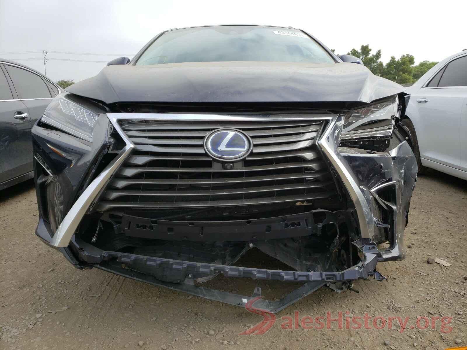 2T2BGMCAXHC015490 2017 LEXUS RX450