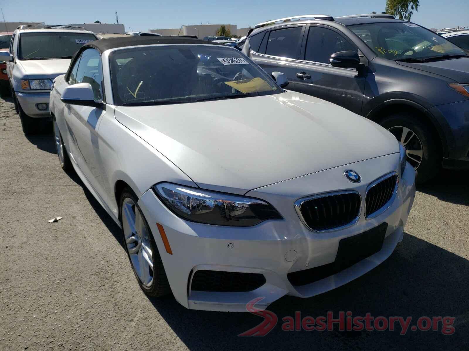 WBA1K9C53GV321843 2016 BMW 2 SERIES