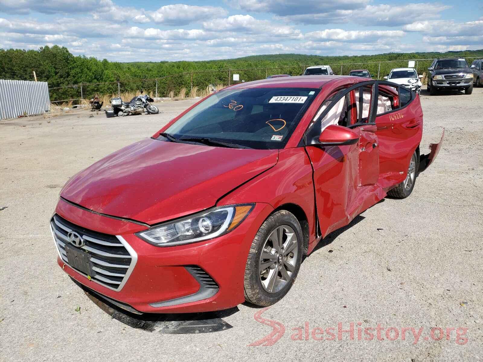 5NPD84LF3HH003619 2017 HYUNDAI ELANTRA