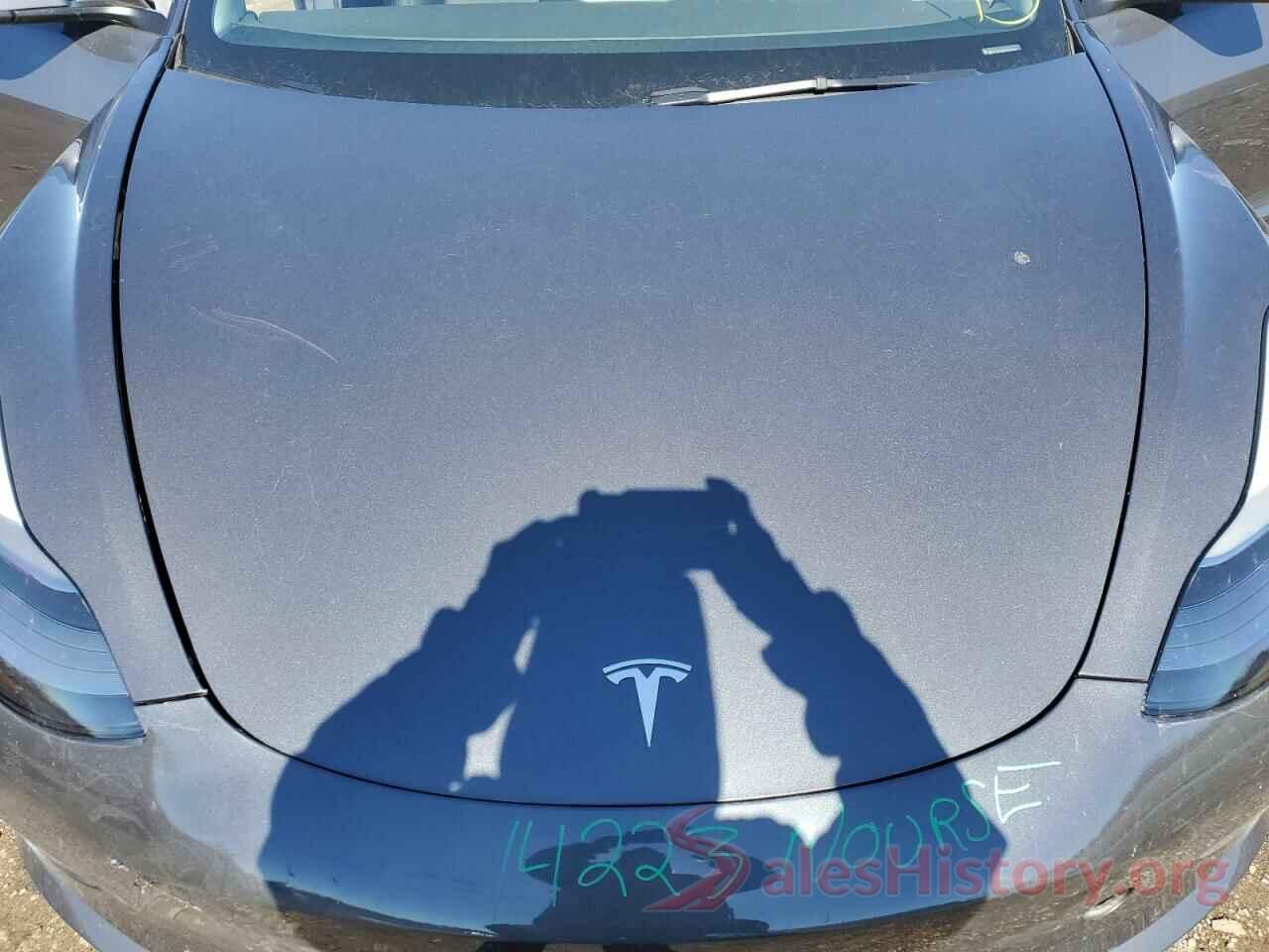 5YJ3E1EB9NF251560 2022 TESLA MODEL 3