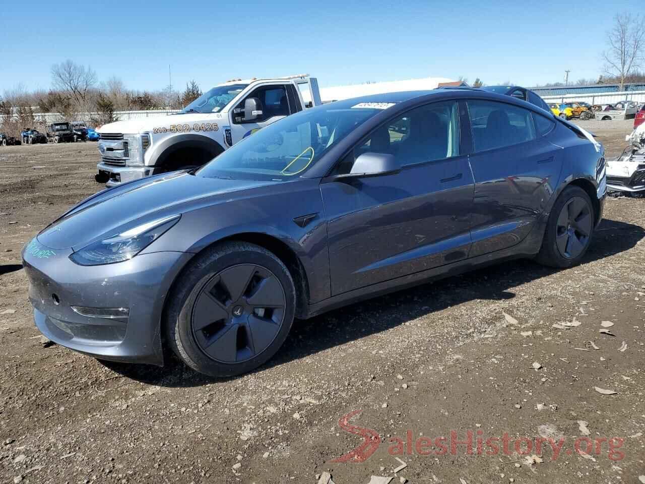 5YJ3E1EB9NF251560 2022 TESLA MODEL 3