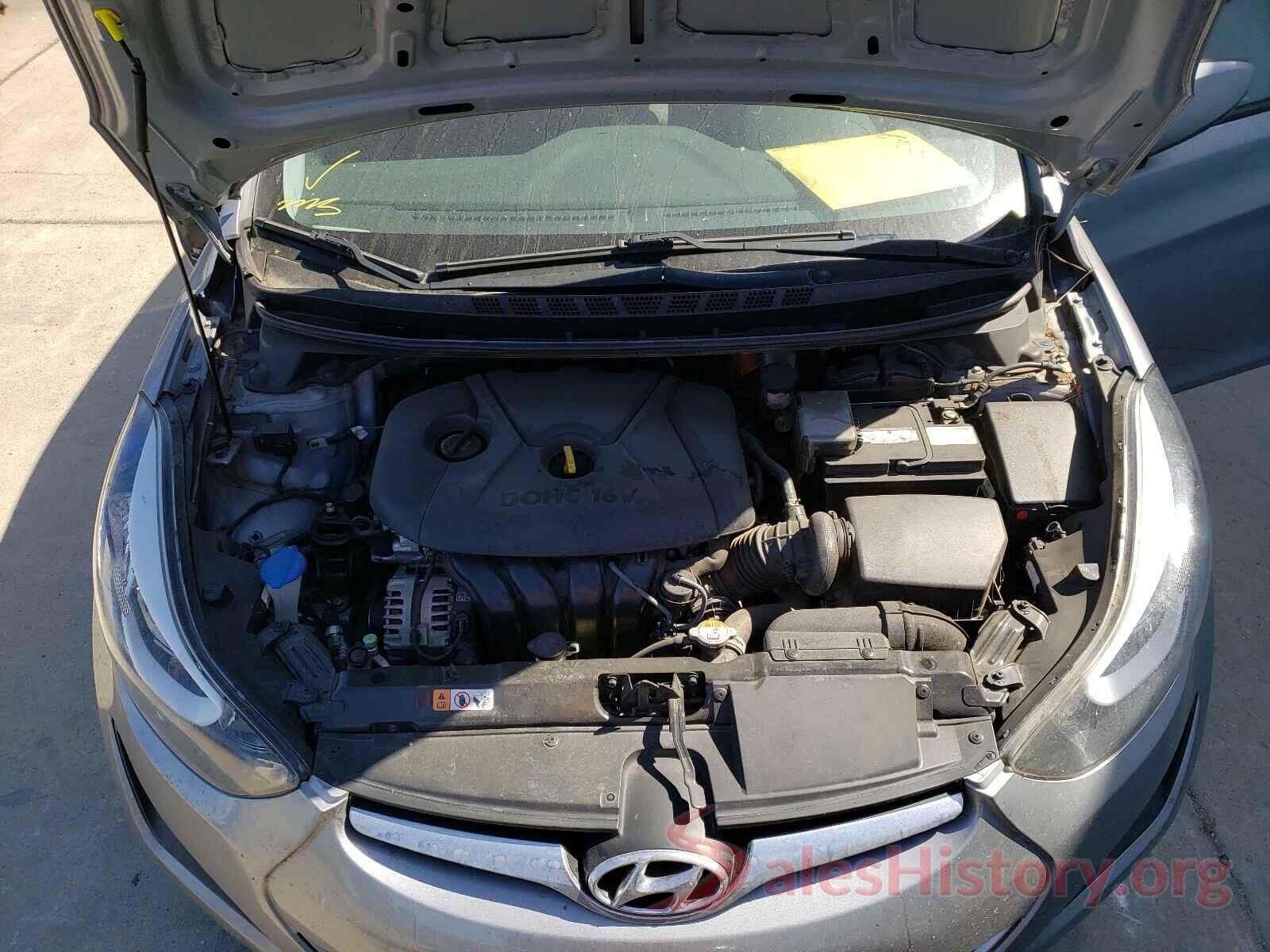 5NPDH4AEXGH699582 2016 HYUNDAI ELANTRA