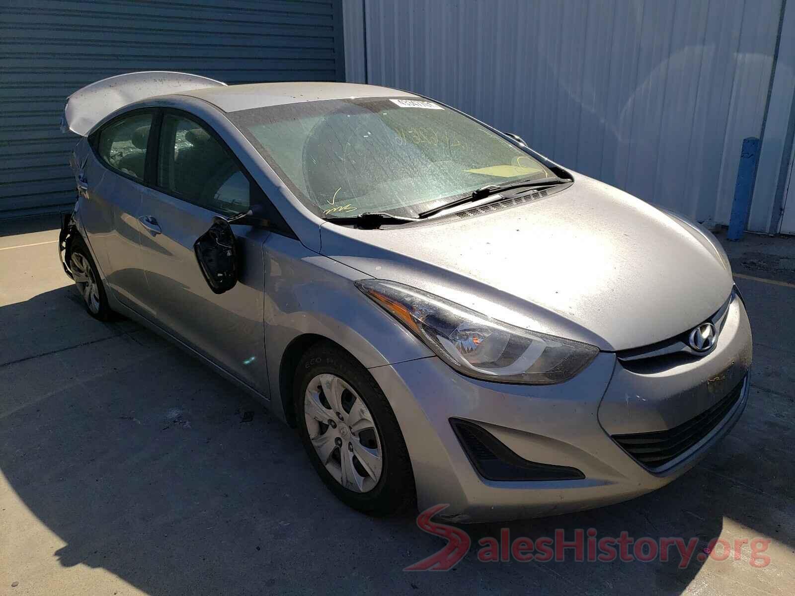 5NPDH4AEXGH699582 2016 HYUNDAI ELANTRA