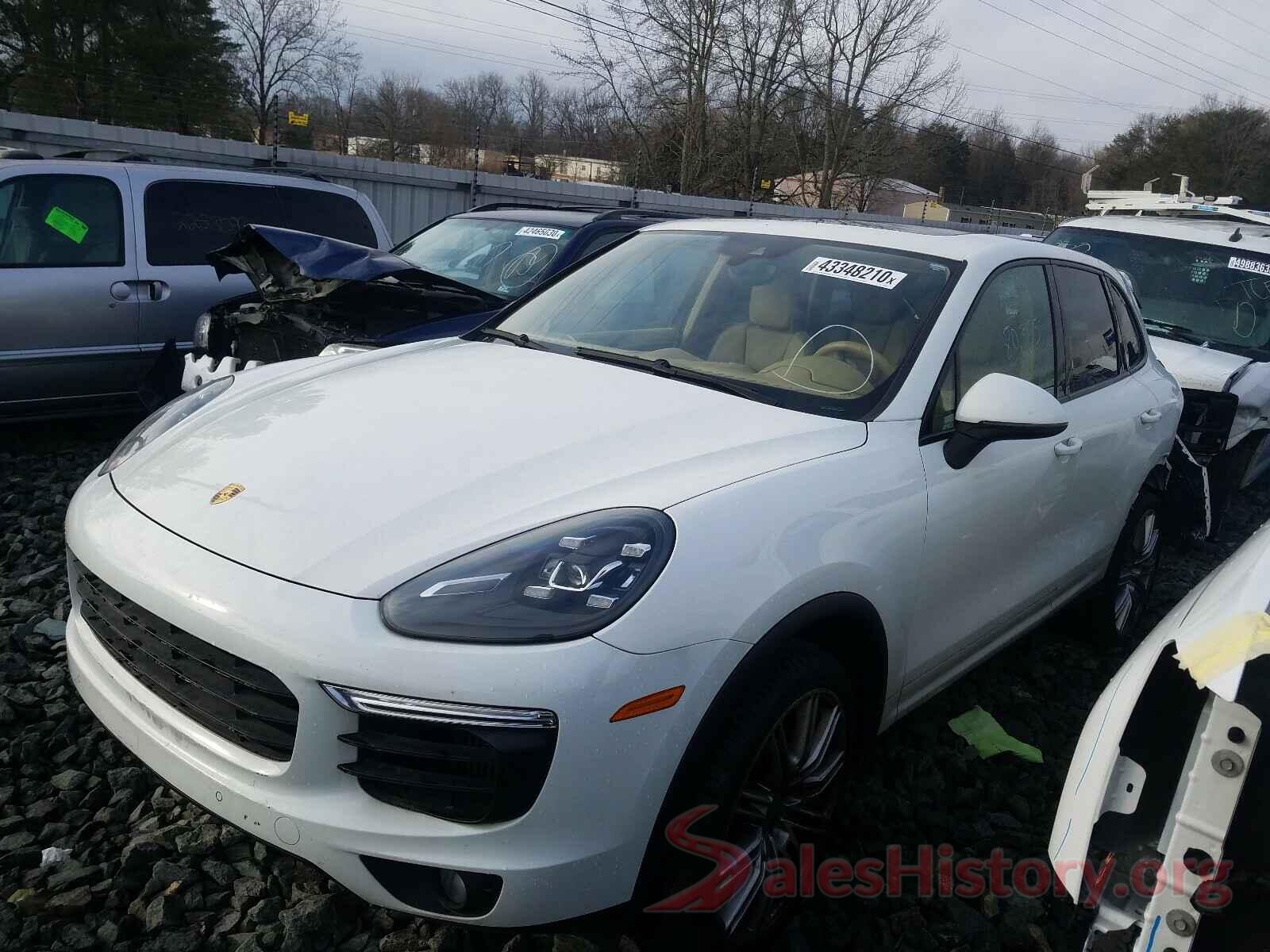 WP1AB2A20GLA95838 2016 PORSCHE CAYENNE