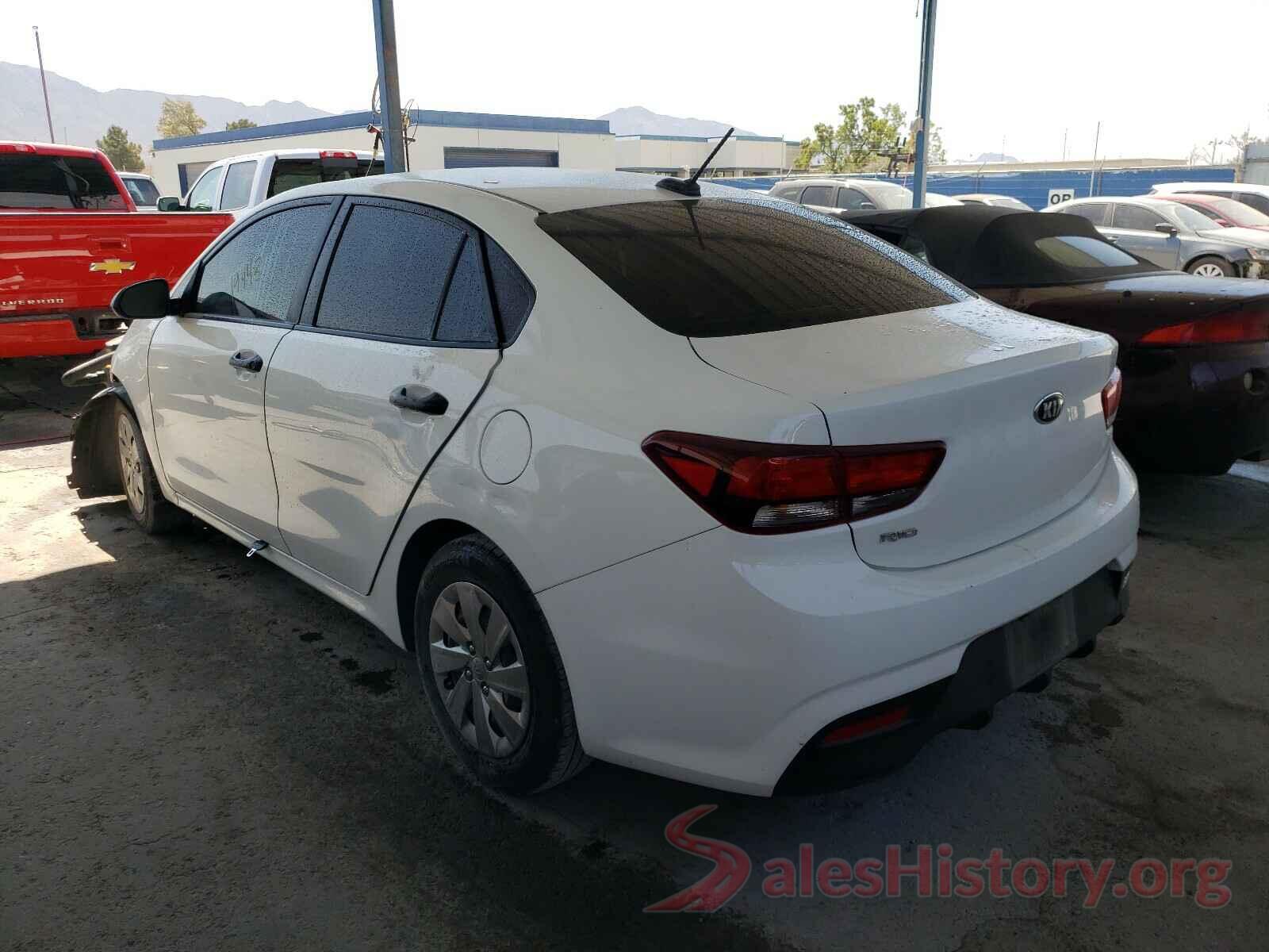 3KPA24AB6JE072108 2018 KIA RIO