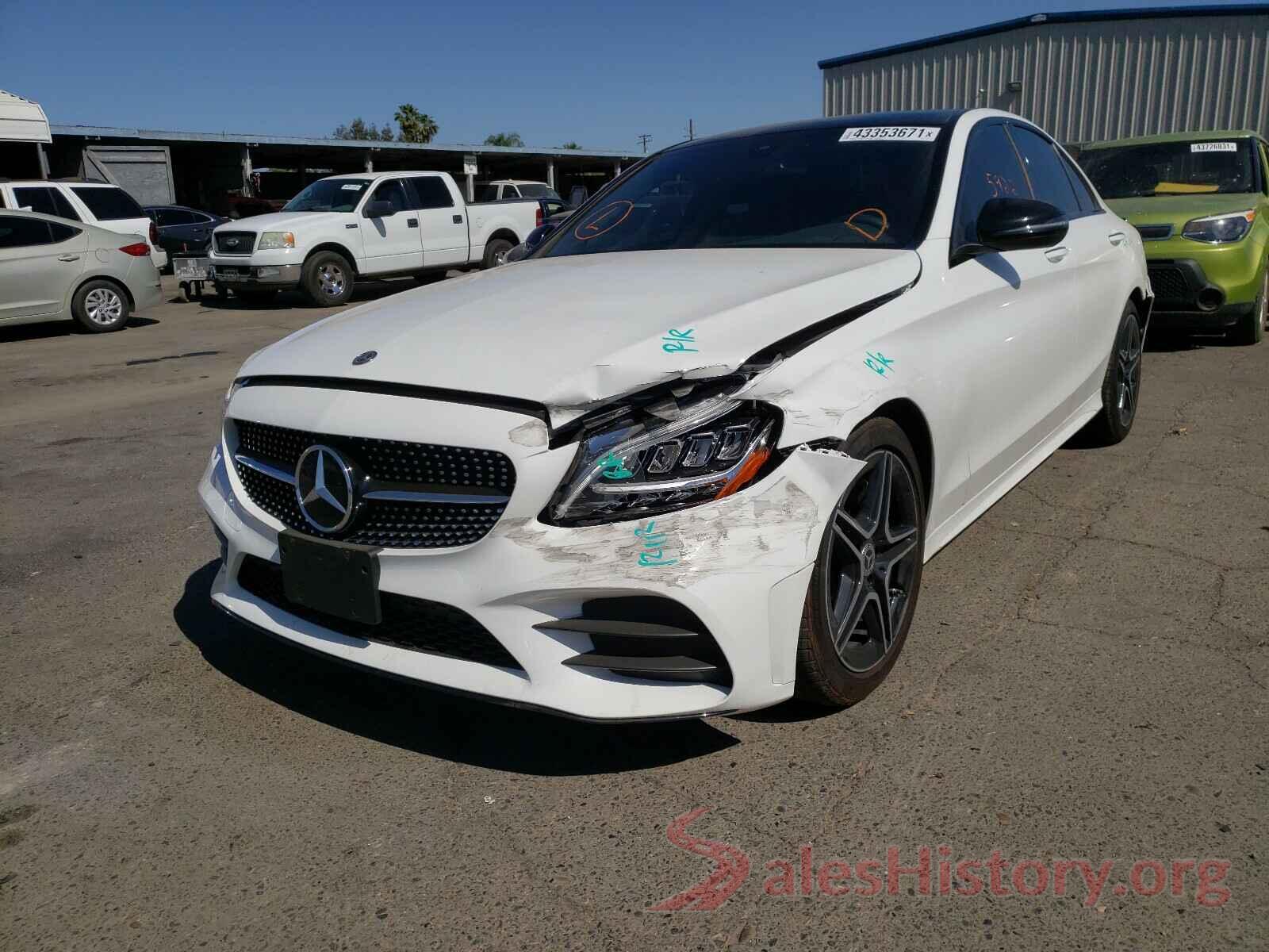 W1KWF8DB2LR572521 2020 MERCEDES-BENZ C CLASS