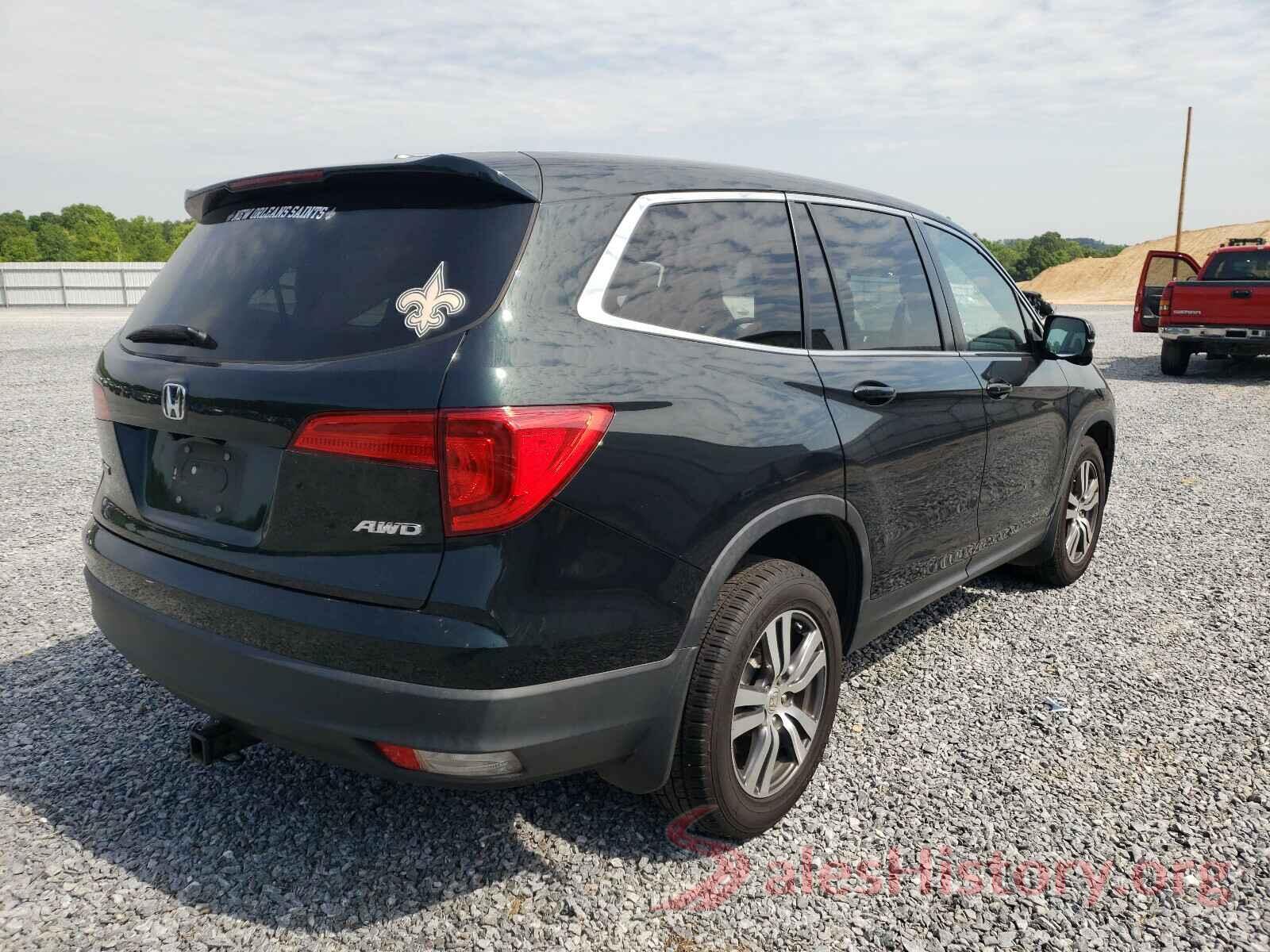 5FNYF6H53GB126756 2016 HONDA PILOT