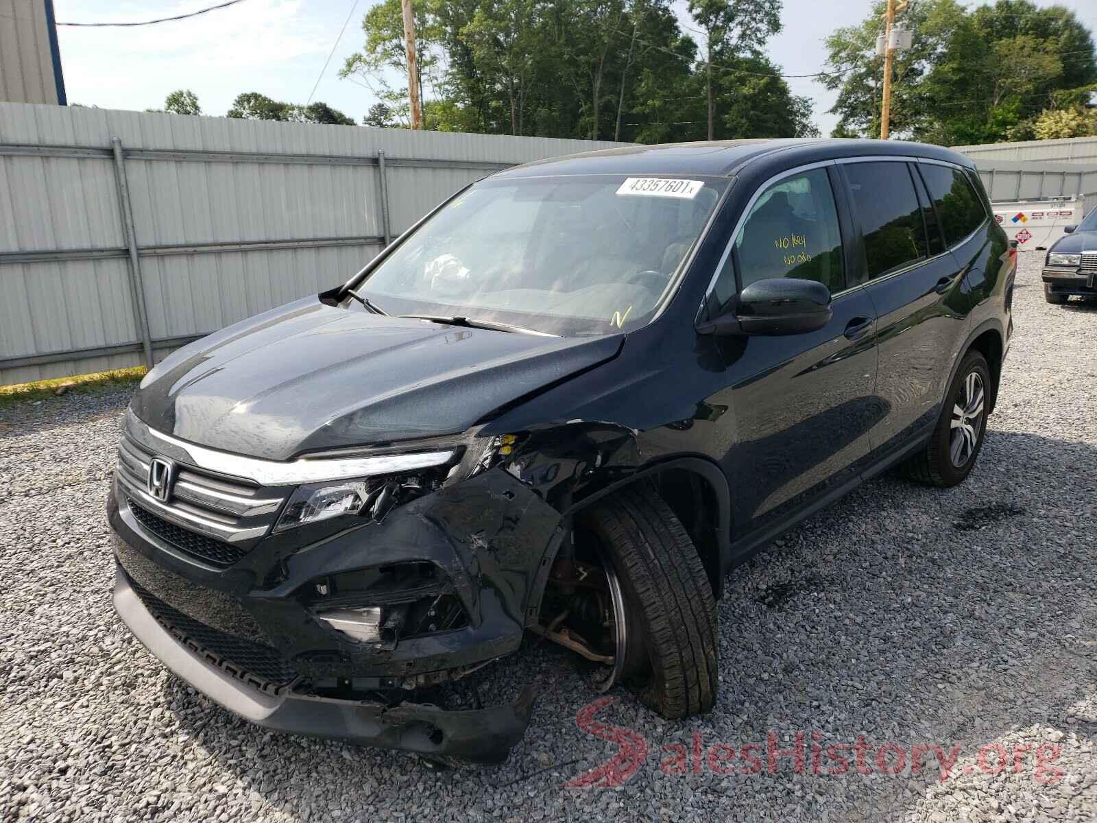 5FNYF6H53GB126756 2016 HONDA PILOT