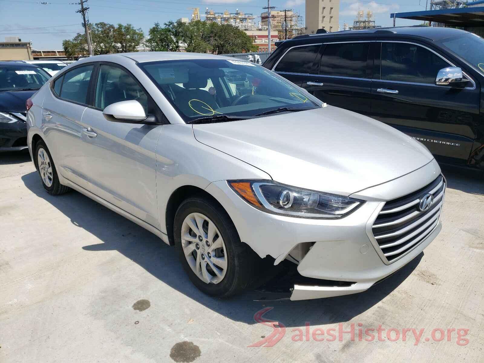 KMHD74LFXHU099284 2017 HYUNDAI ELANTRA