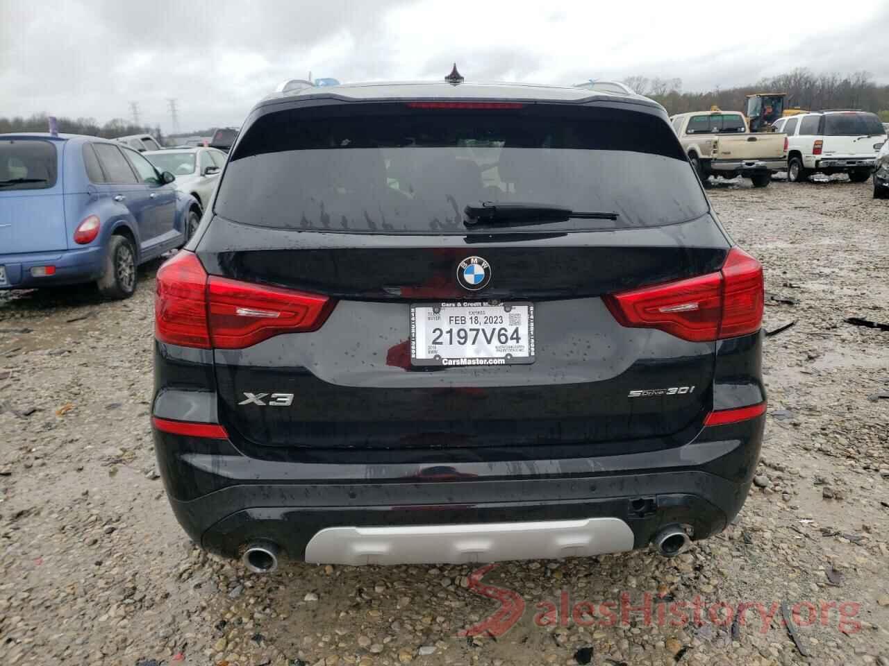 5UXTR7C59KLF37570 2019 BMW X3