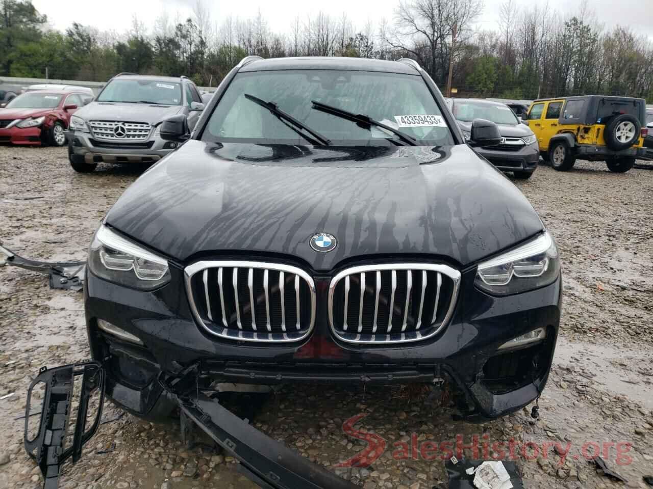 5UXTR7C59KLF37570 2019 BMW X3