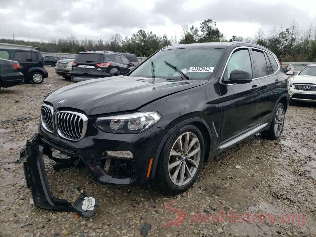 5UXTR7C59KLF37570 2019 BMW X3