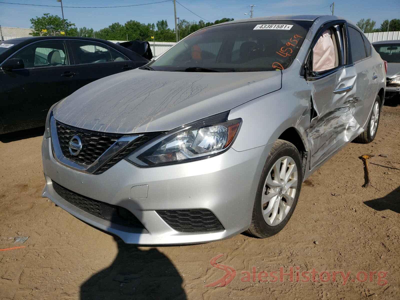 3N1AB7AP0KY229020 2019 NISSAN SENTRA