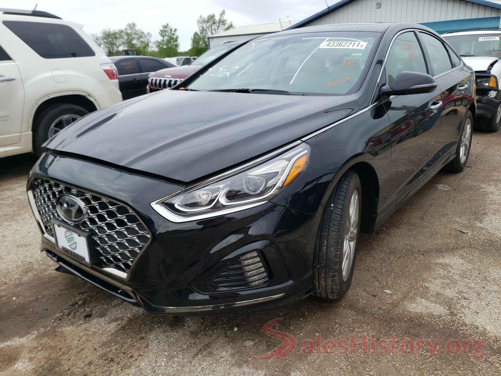 5NPE34AF1KH766719 2019 HYUNDAI SONATA