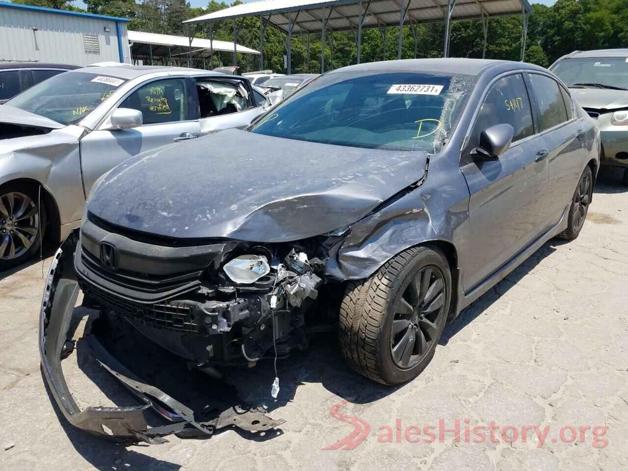 1HGCR2F52GA160839 2016 HONDA ACCORD