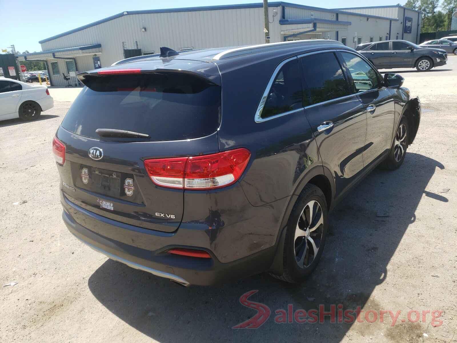 5XYPH4A50GG173790 2016 KIA SORENTO