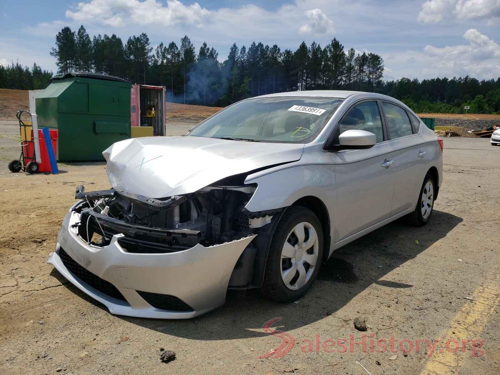 3N1AB7AP6HY374054 2017 NISSAN SENTRA