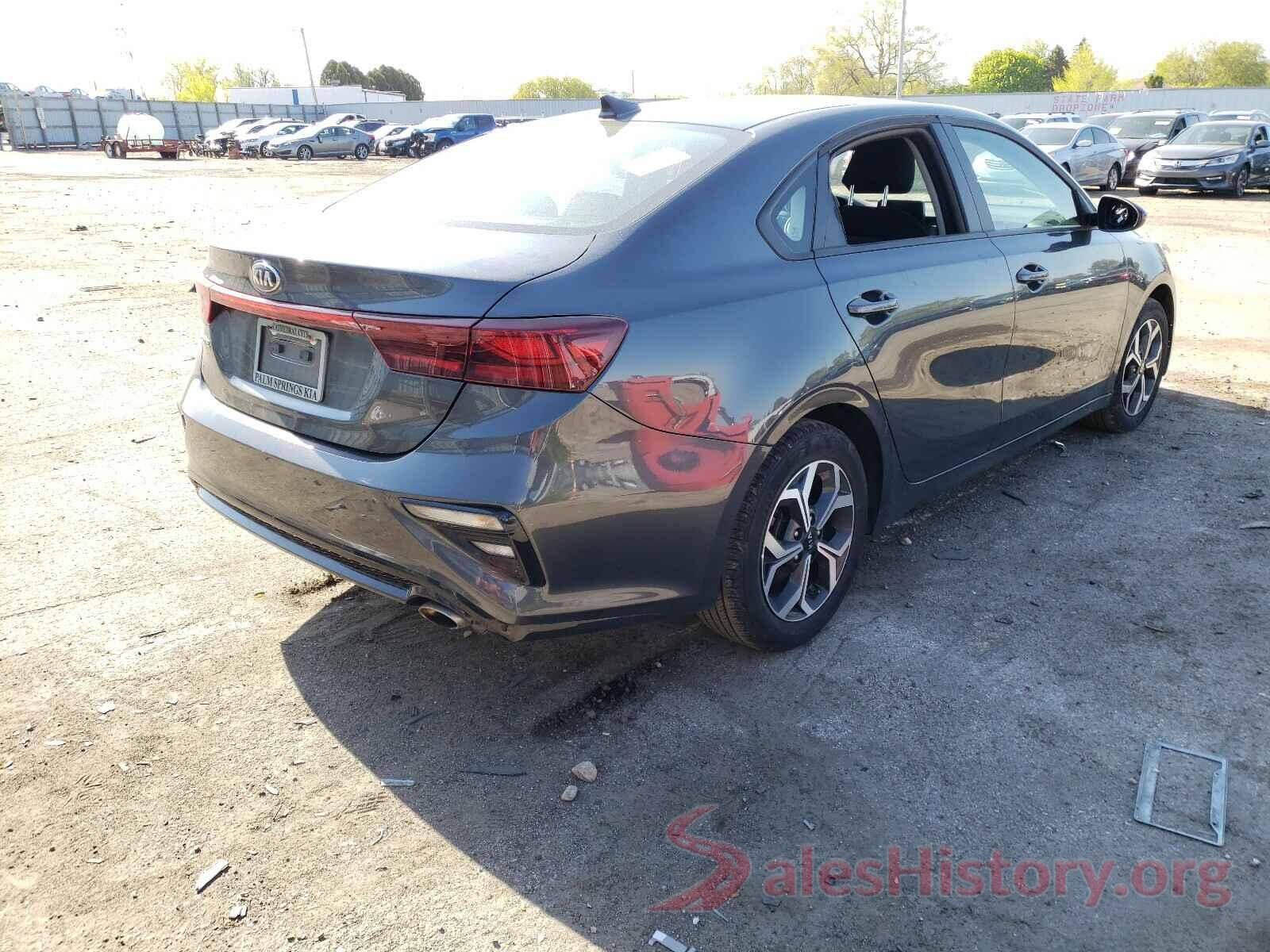 3KPF24AD5KE011311 2019 KIA FORTE