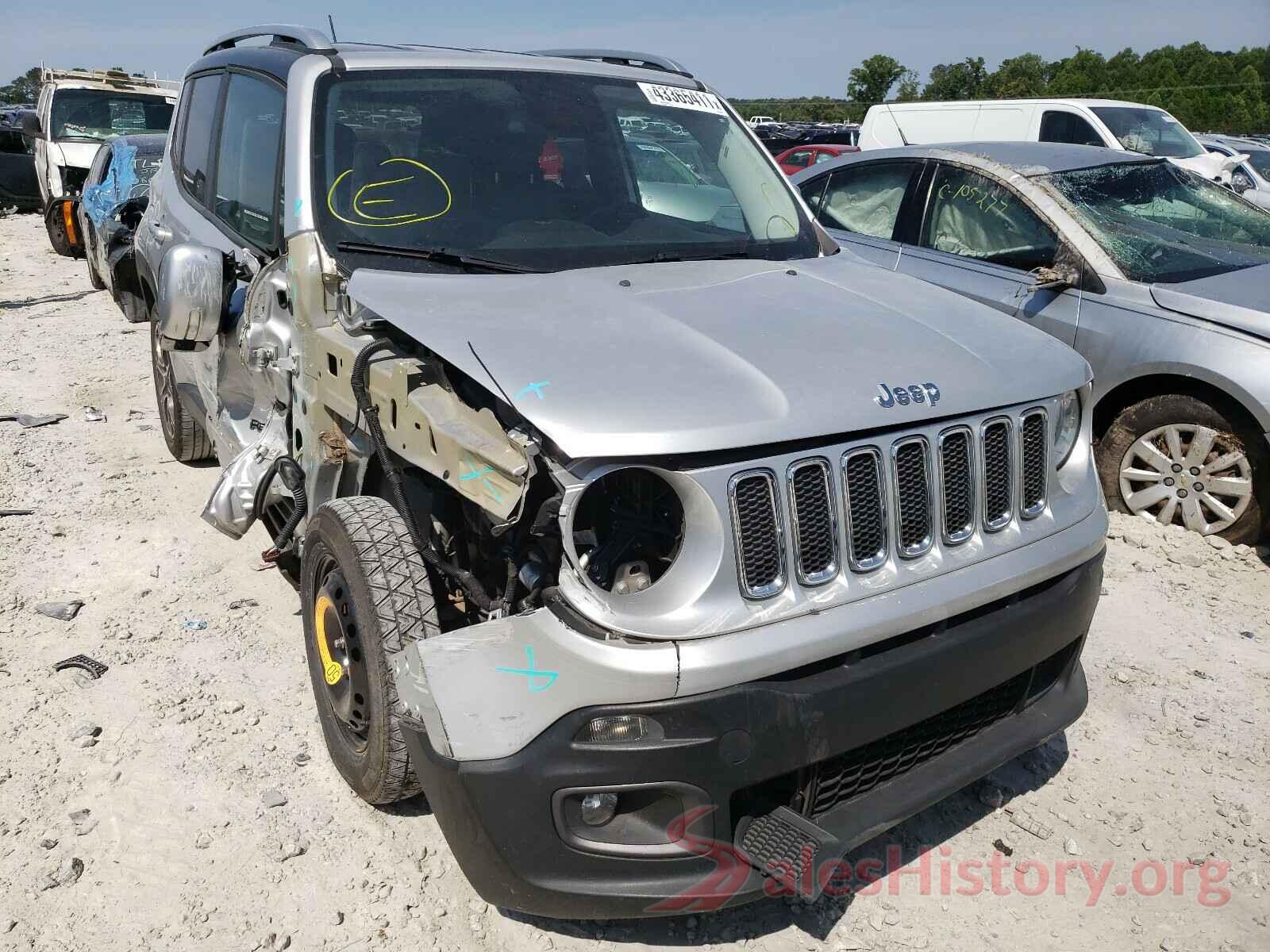 ZACCJADT9GPC69042 2016 JEEP RENEGADE