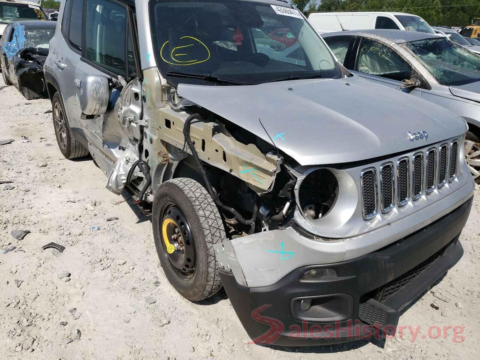 ZACCJADT9GPC69042 2016 JEEP RENEGADE