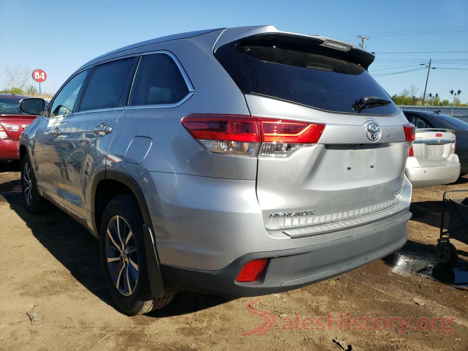 5TDJZRFH8HS468157 2017 TOYOTA HIGHLANDER