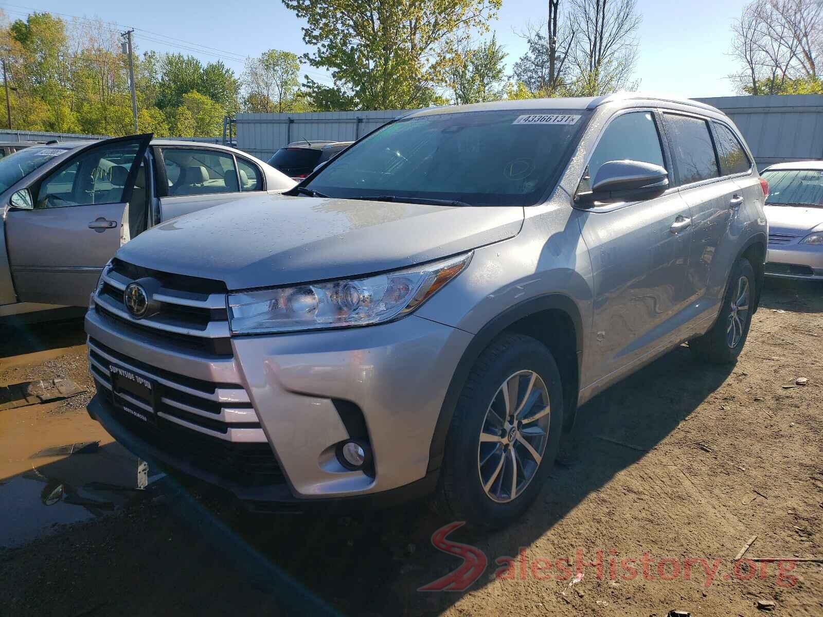 5TDJZRFH8HS468157 2017 TOYOTA HIGHLANDER