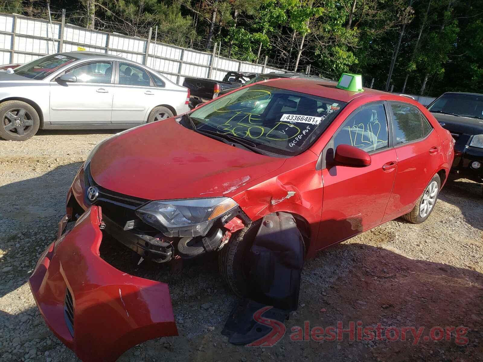 5YFBURHE9GP416498 2016 TOYOTA COROLLA