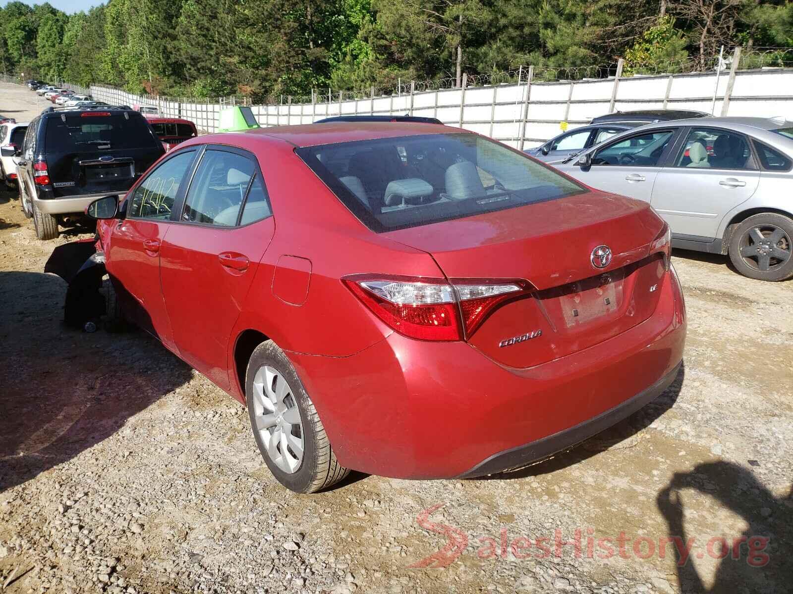 5YFBURHE9GP416498 2016 TOYOTA COROLLA