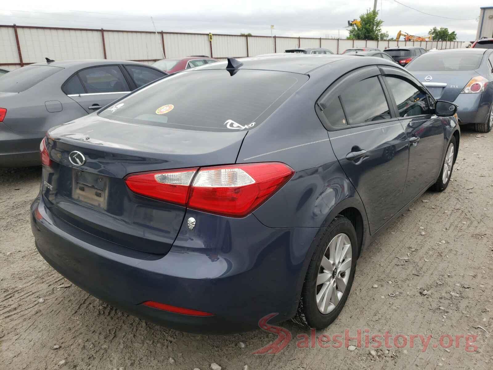 KNAFX4A61G5469639 2016 KIA FORTE