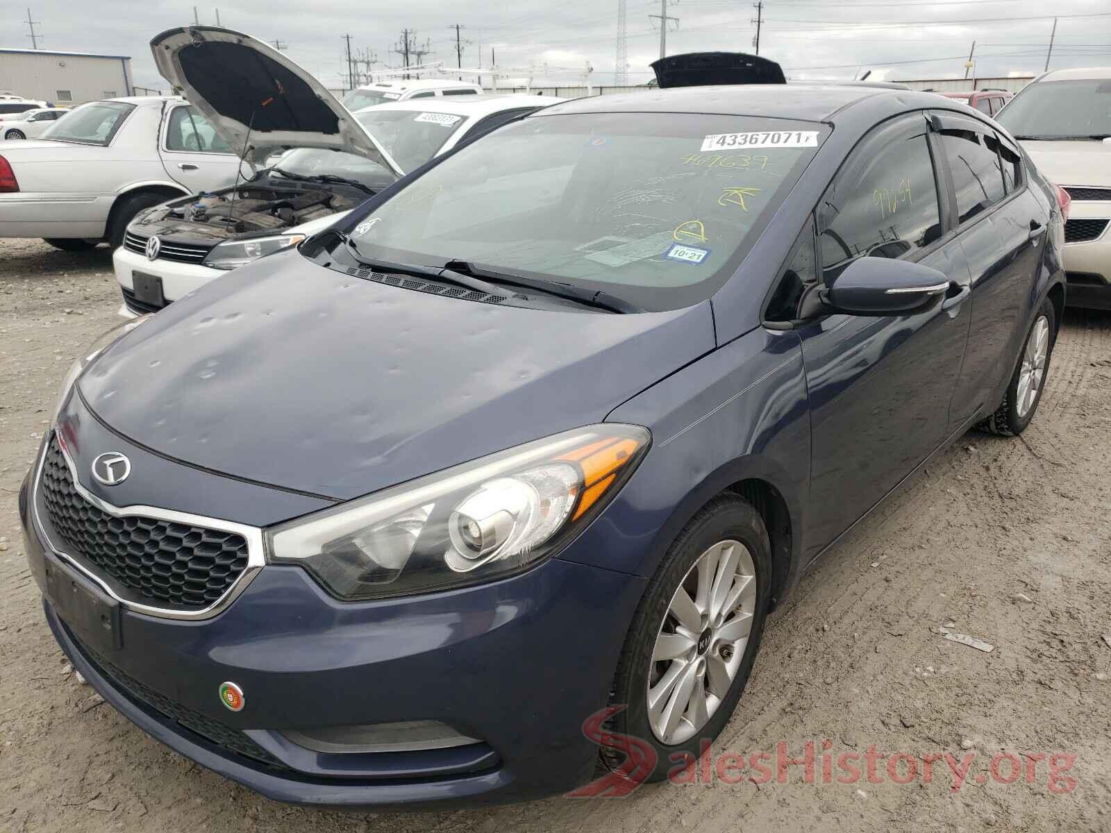 KNAFX4A61G5469639 2016 KIA FORTE