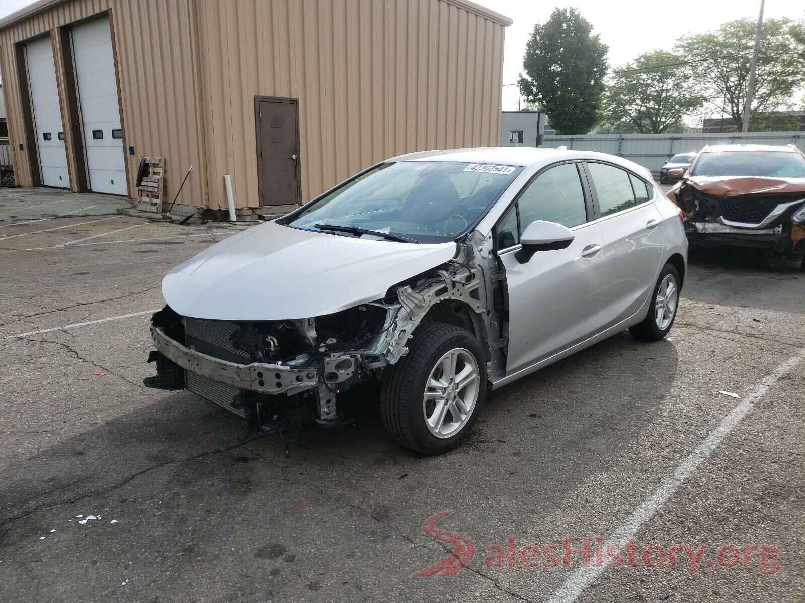 3G1BE6SMXJS654035 2018 CHEVROLET CRUZE