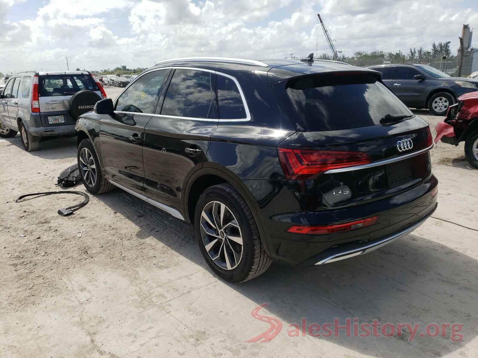 WA1BAAFY5M2004123 2021 AUDI Q5