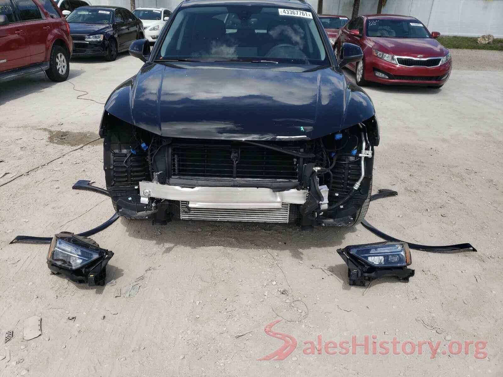 WA1BAAFY5M2004123 2021 AUDI Q5