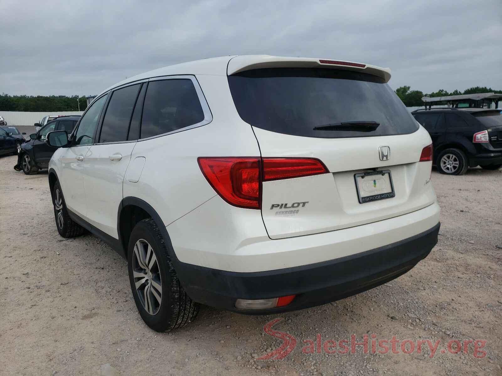 5FNYF6H58GB126462 2016 HONDA PILOT