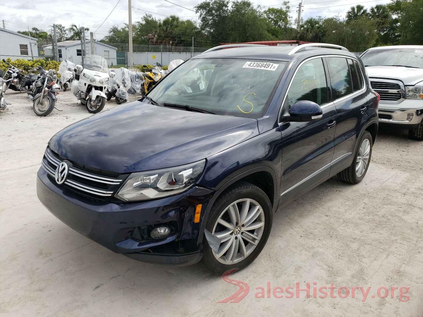 WVGAV7AX2GW574001 2016 VOLKSWAGEN TIGUAN