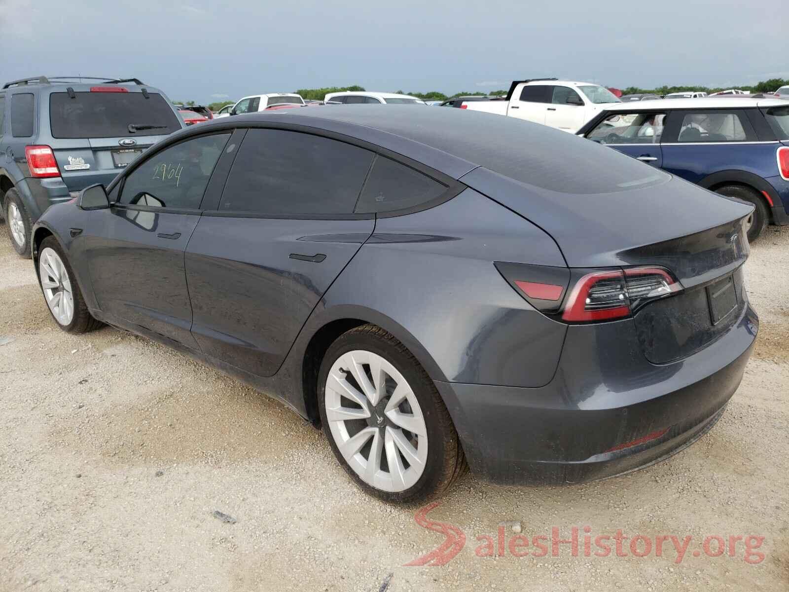 5YJ3E1EB6MF862628 2021 TESLA MODEL 3